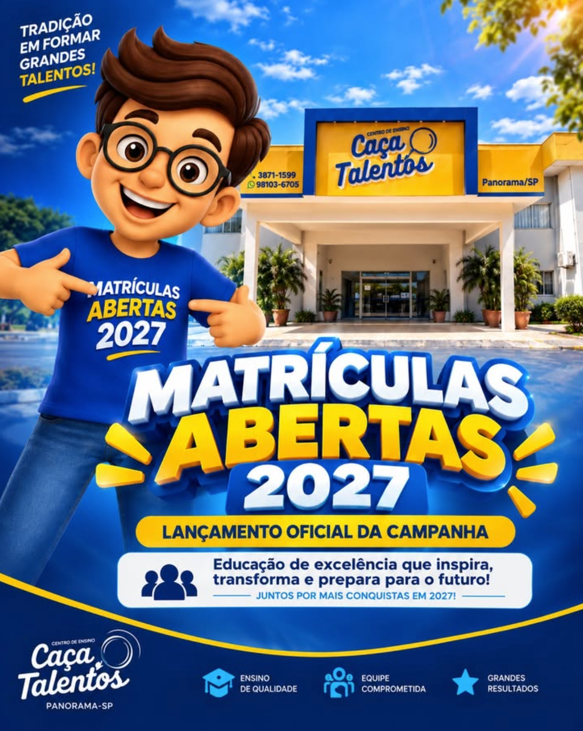 Publicação do Instagram do Caça Talentos